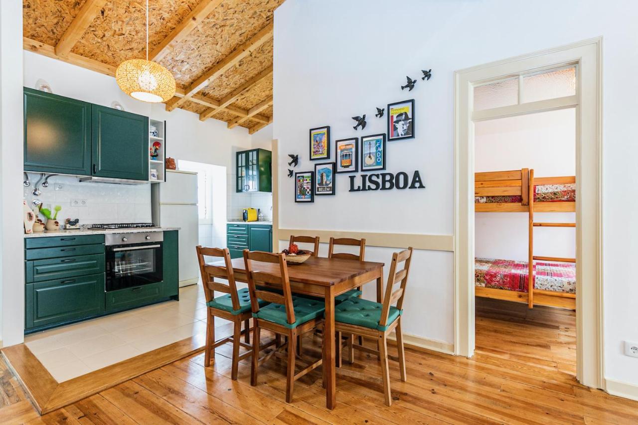 Moderno Apartamento Em Bairro Tipico Lisboeta Lisboa Exteriör bild