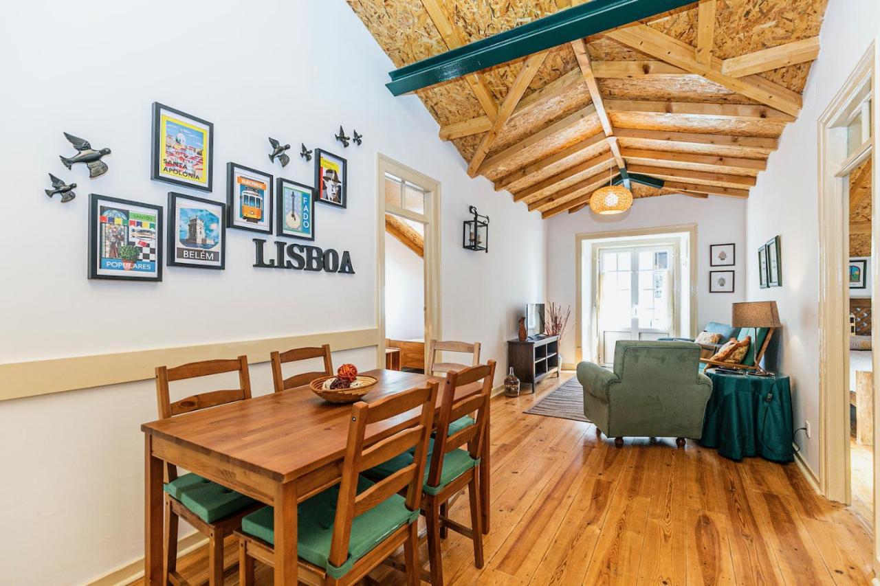 Moderno Apartamento Em Bairro Tipico Lisboeta Lisboa Exteriör bild