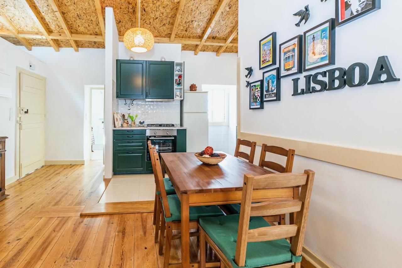 Moderno Apartamento Em Bairro Tipico Lisboeta Lisboa Exteriör bild