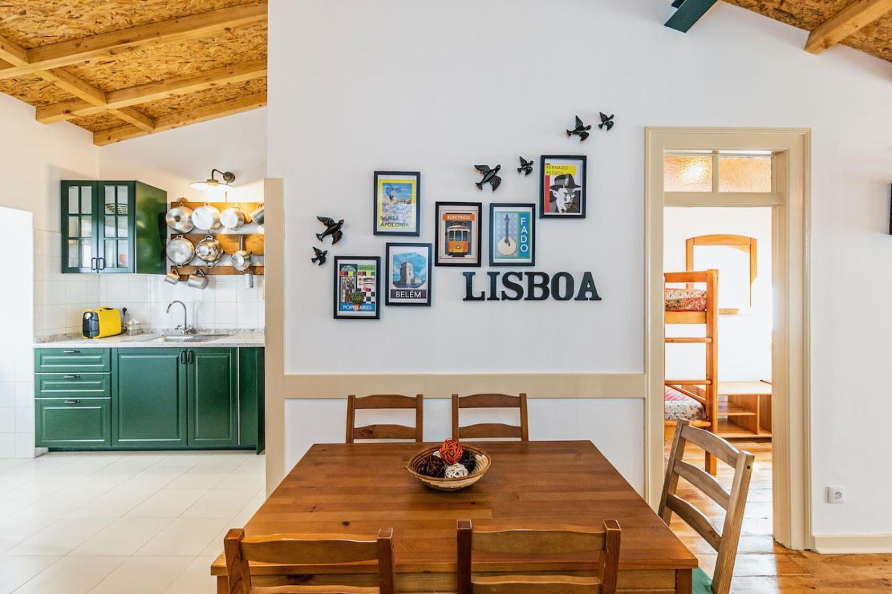Moderno Apartamento Em Bairro Tipico Lisboeta Lisboa Exteriör bild